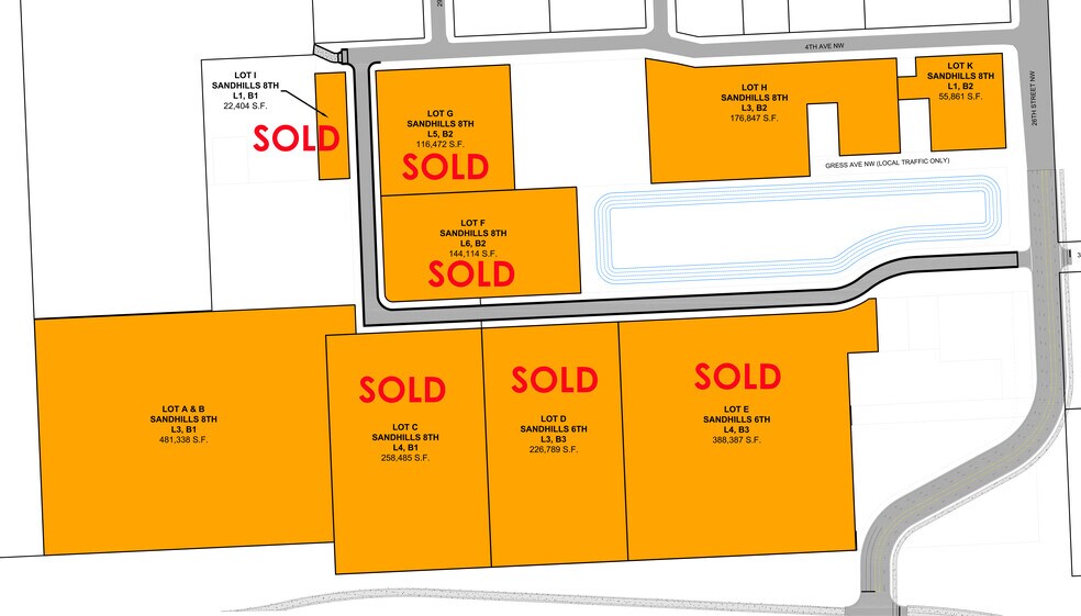 2651 4th NW Ave, West Fargo, ND à vendre - Plan cadastral – Image 3 sur 8