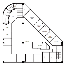 888 W 6th St, Los Angeles, CA à louer Plan d’étage– Image 1 sur 1