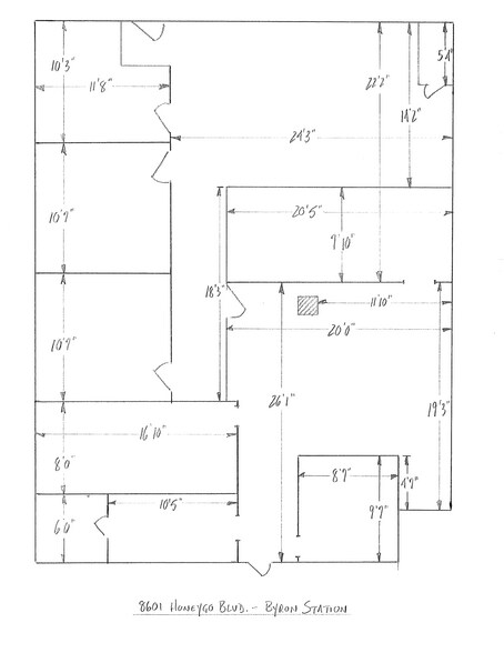 8601 Honeygo Blvd, Perry Hall, MD à louer - Plan d’étage – Image 3 sur 3