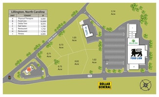 Plus de détails pour Nc-210 Hwy S, Lillington, NC - Terrain à vendre