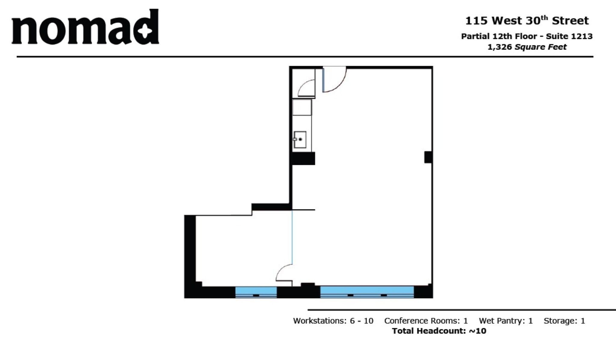 115-125 W 30th St, New York, NY à louer Plan d’étage– Image 1 sur 6