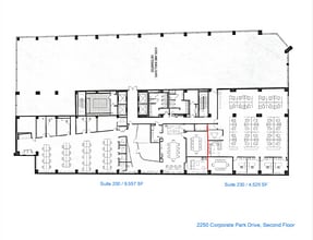 2250 Corporate Park Dr, Herndon, VA à louer Plan d’étage– Image 1 sur 1