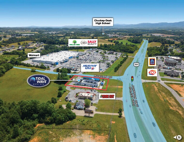 3585 E Andrew Johnson Hwy, Greeneville, TN à vendre - Photo de l’immeuble – Image 2 sur 2