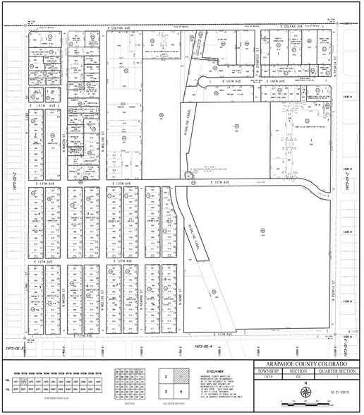1463 Macon St, Aurora, CO à vendre - Plan cadastral – Image 3 sur 3