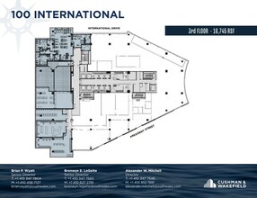100 International Dr, Baltimore, MD à louer Plan d’étage– Image 1 sur 1