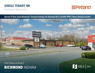 Plus de détails pour 4740 National Rd E, Richmond, IN - Local commercial à vendre
