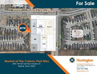 Plus de détails pour SWC FM 969 and Sam Houston Dr, Bastrop, TX - Terrain à vendre