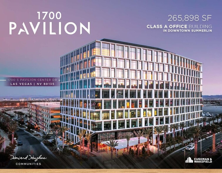 1700 Pavilion, Las Vegas, NV à louer - Photo de l’immeuble – Image 1 sur 16