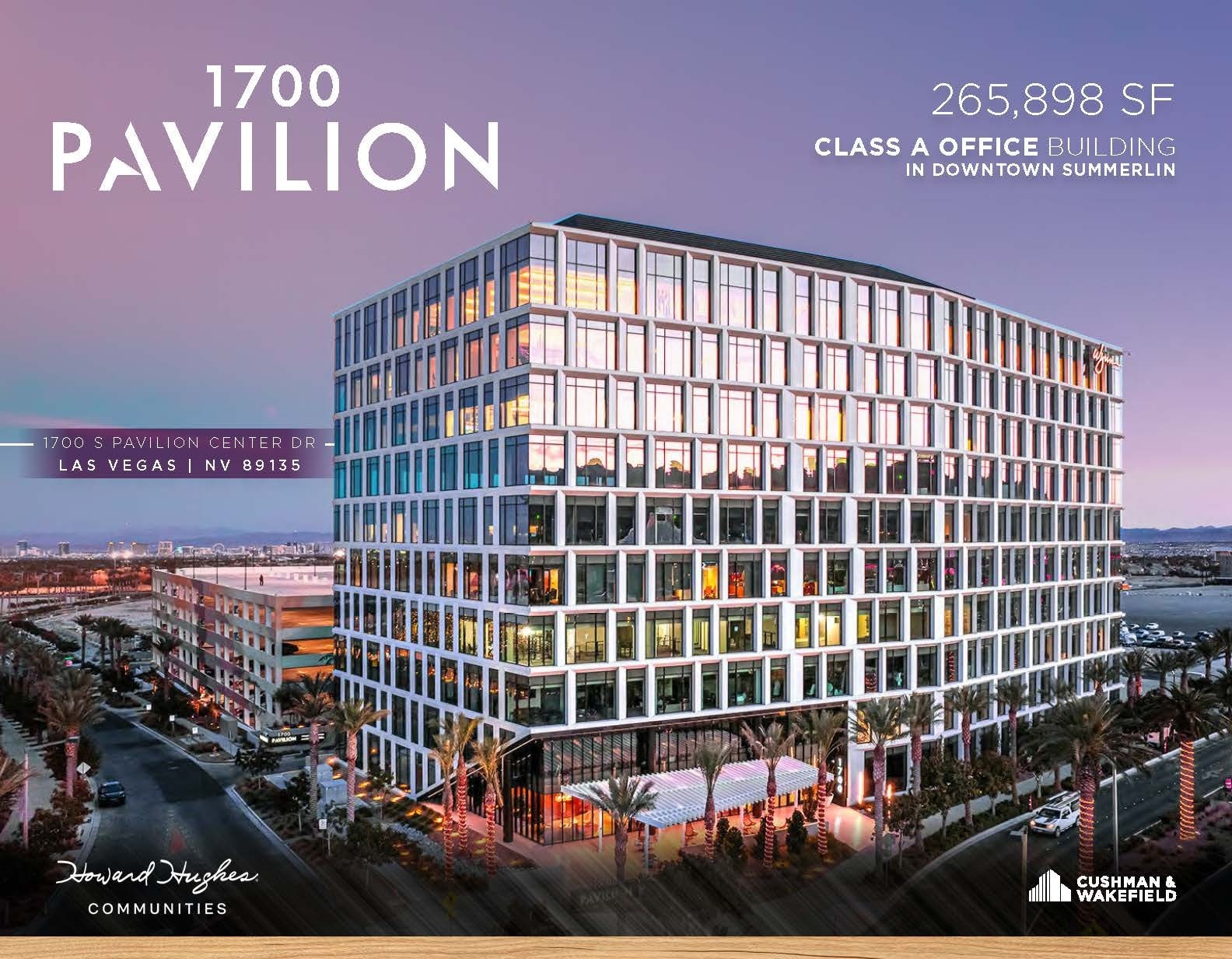 1700 Pavilion, Las Vegas, NV à louer Photo de l’immeuble– Image 1 sur 17