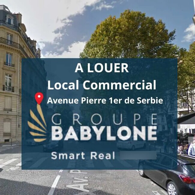 Plus de détails pour 17 Avenue Pierre Ier De Serbie, Paris - Local commercial à louer