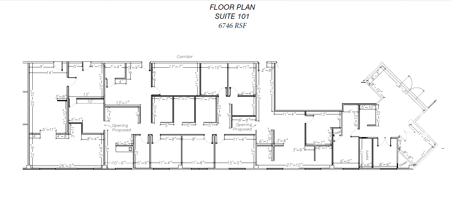 10305 NW 41st St, Doral, FL à louer Plan d’étage– Image 1 sur 2