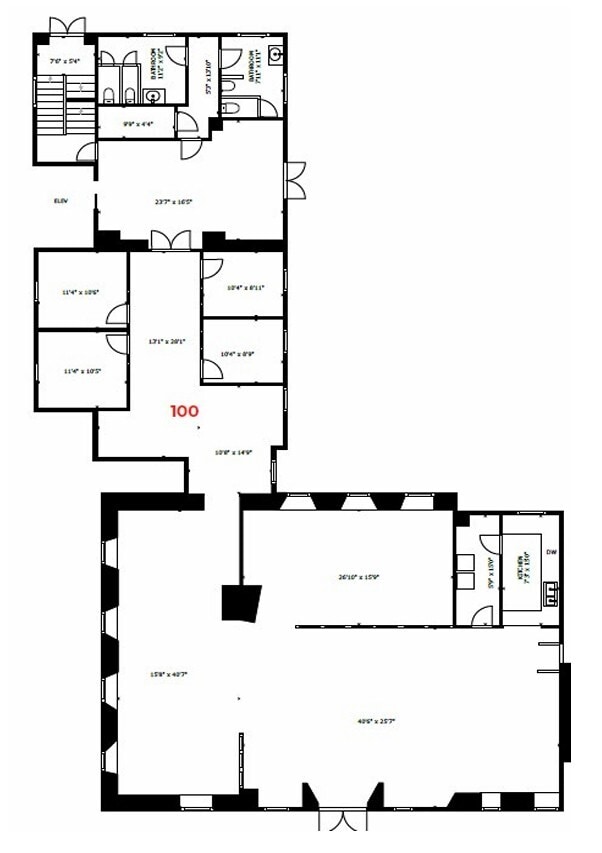 252-264 Adelaide St E, Toronto, ON à louer Plan d’étage– Image 1 sur 1