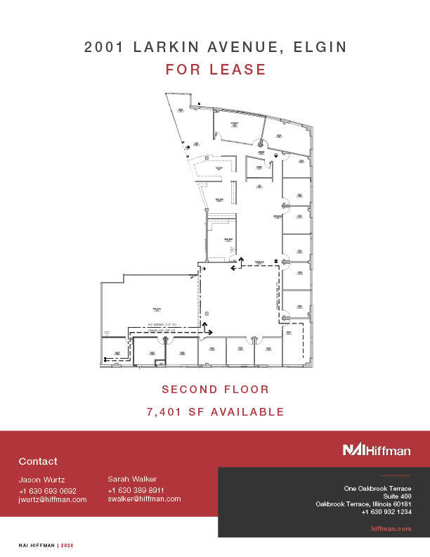 2001 Larkin Ave, Elgin, IL à louer Plan d’étage– Image 1 sur 6
