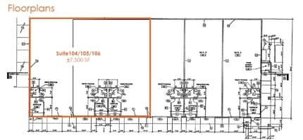 1240 N Hobson St, Gilbert, AZ à louer Plan d’étage– Image 1 sur 1