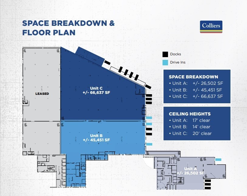 120-200 Adams Blvd, Farmingdale, NY à louer Plan d’étage– Image 1 sur 2