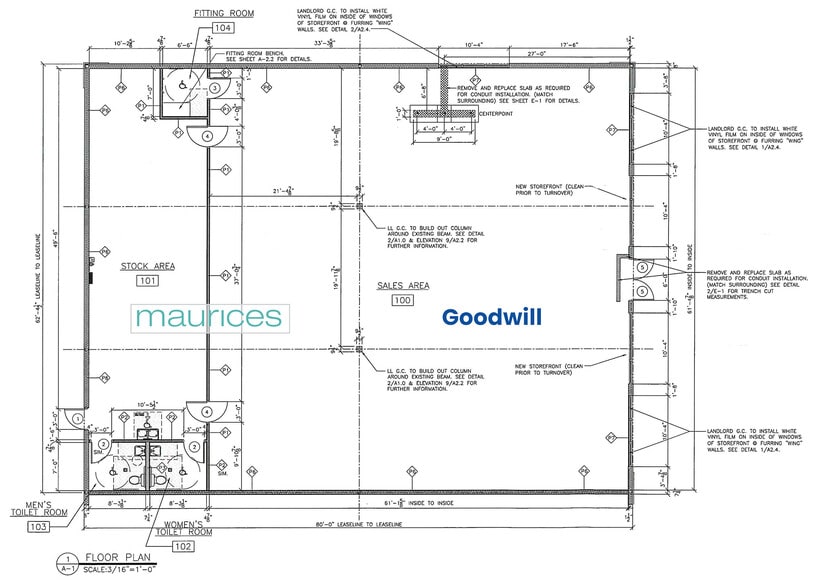 2010-2020 E 1st St, Pratt, KS à vendre - Plan d’étage – Image 2 sur 3