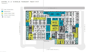 2100 Kettner Blvd, San Diego, CA à louer Plan d’étage– Image 1 sur 1