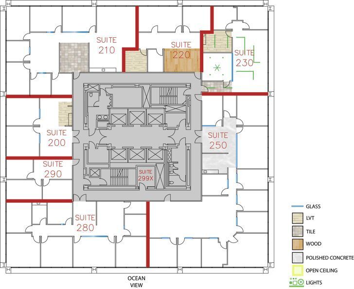 620 Newport Center Dr, Newport Beach, CA à louer Plan d’étage– Image 1 sur 1