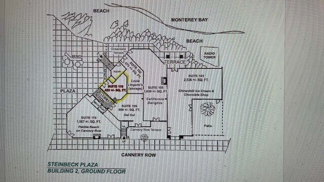660 Cannery Row, Monterey, CA à louer - Plan d’étage – Image 3 sur 5
