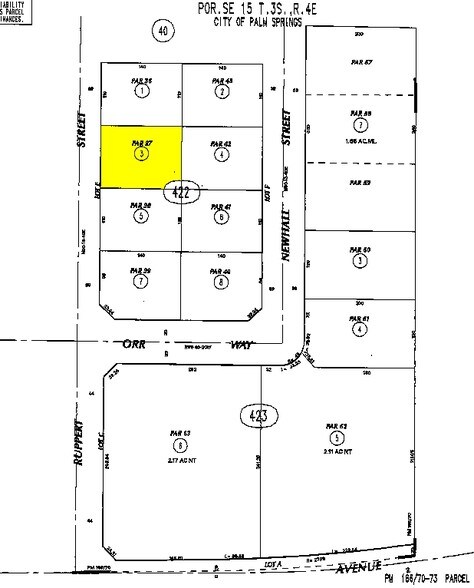 19392 Ruppert St, North Palm Springs, CA à vendre - Plan cadastral – Image 3 sur 3