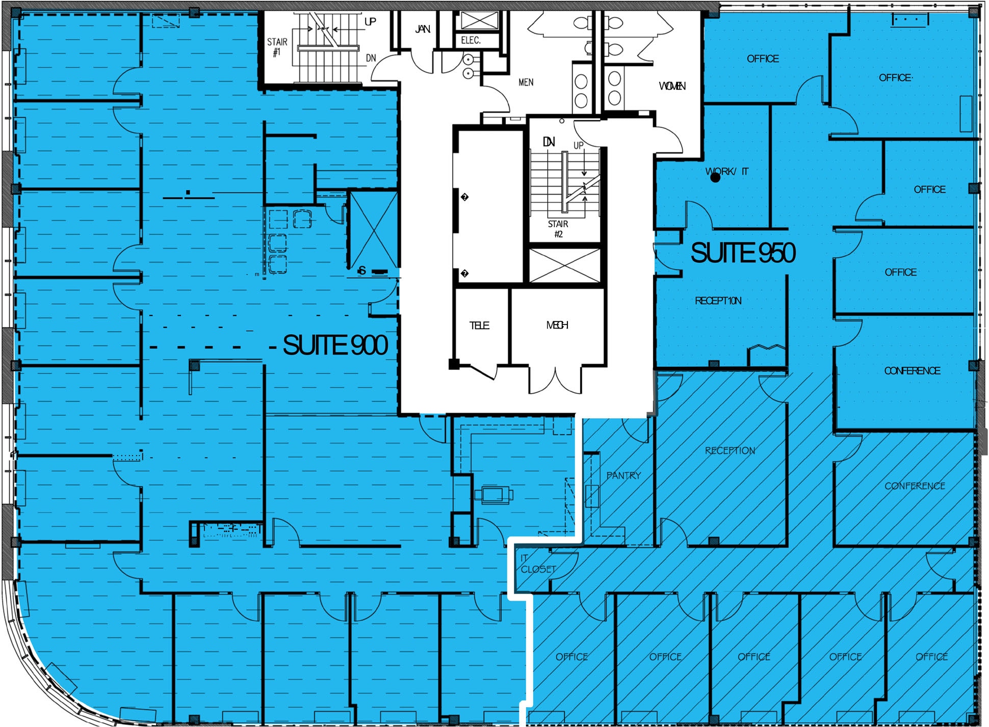 4720 Montgomery Ln, Bethesda, MD à louer Plan d’étage– Image 1 sur 1