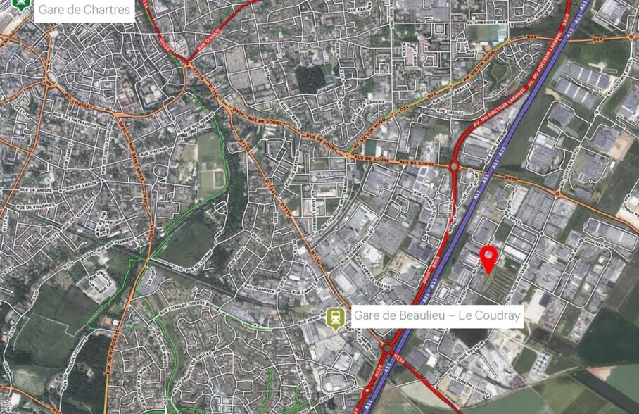 Bureau dans Gellainville à louer - Photo de l’immeuble – Image 3 sur 4