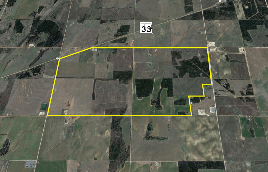 Highway 33 & N2450, Fay, OK à vendre - Aérien – Image 2 sur 25