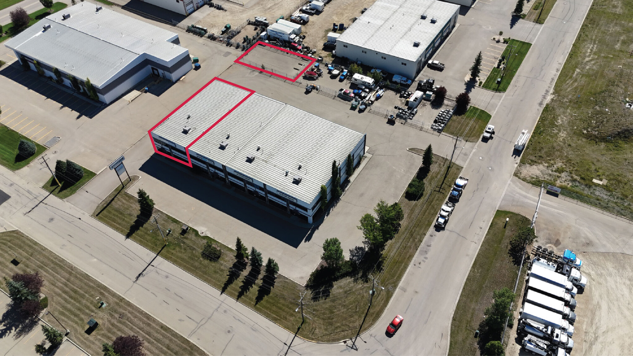 7679 Edgar Industrial Crt, Red Deer, AB à louer Photo de l’immeuble– Image 1 sur 4