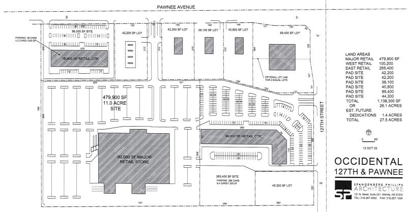 Pawnee Street & 127th St, Wichita, KS à louer - Plan de site – Image 2 sur 3