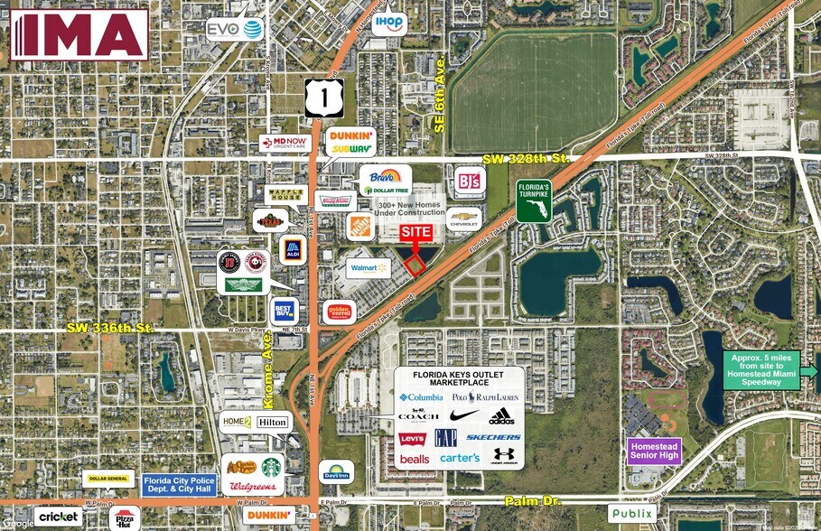 SE 6th Ave, Florida City, FL à vendre - Aérien – Image 2 sur 2