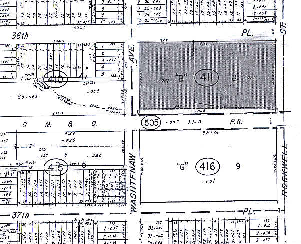 3641 S Washtenaw Ave, Chicago, IL à louer - Plan cadastral – Image 2 sur 2