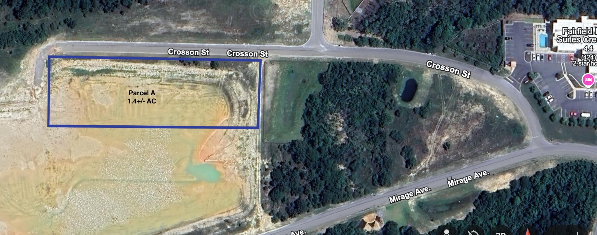 TBD TBD 1.4 +/- AC Crosson Street Mirage, Crestview, FL à vendre Photo principale– Image 1 sur 6
