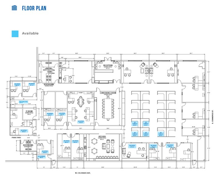 1220 S Commerce St, Las Vegas, NV à louer - Plan d’étage – Image 2 sur 5