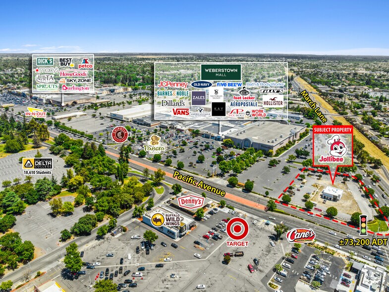 4704 Pacific Ave, Stockton, CA à vendre - Photo de l’immeuble – Image 2 sur 12