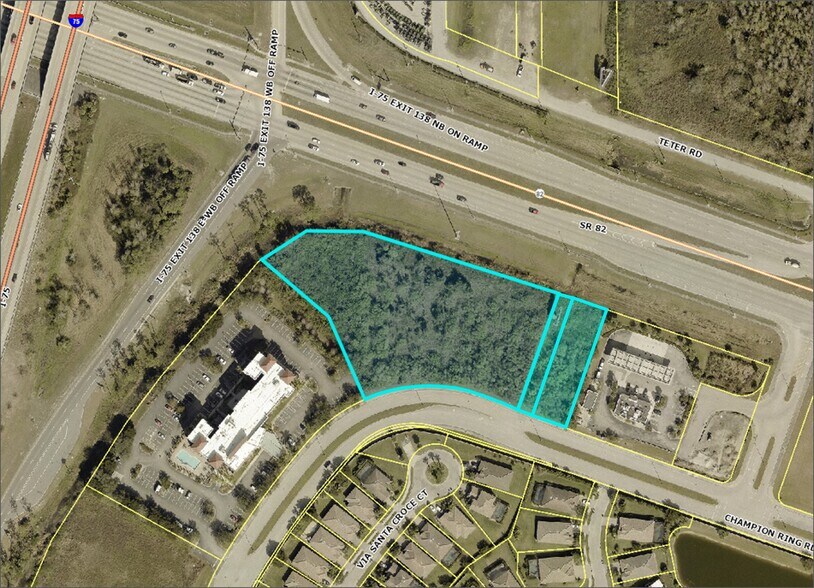 2570 Champion Ring Rd, Fort Myers, FL à vendre - Plan cadastral – Image 2 sur 2