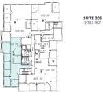 Suite 305 Floorplate