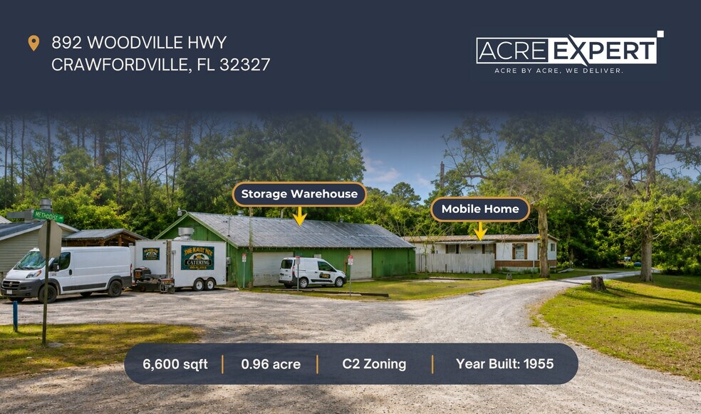 892 Woodville Hwy, Crawfordville, FL à vendre - Photo de l’immeuble – Image 2 sur 29