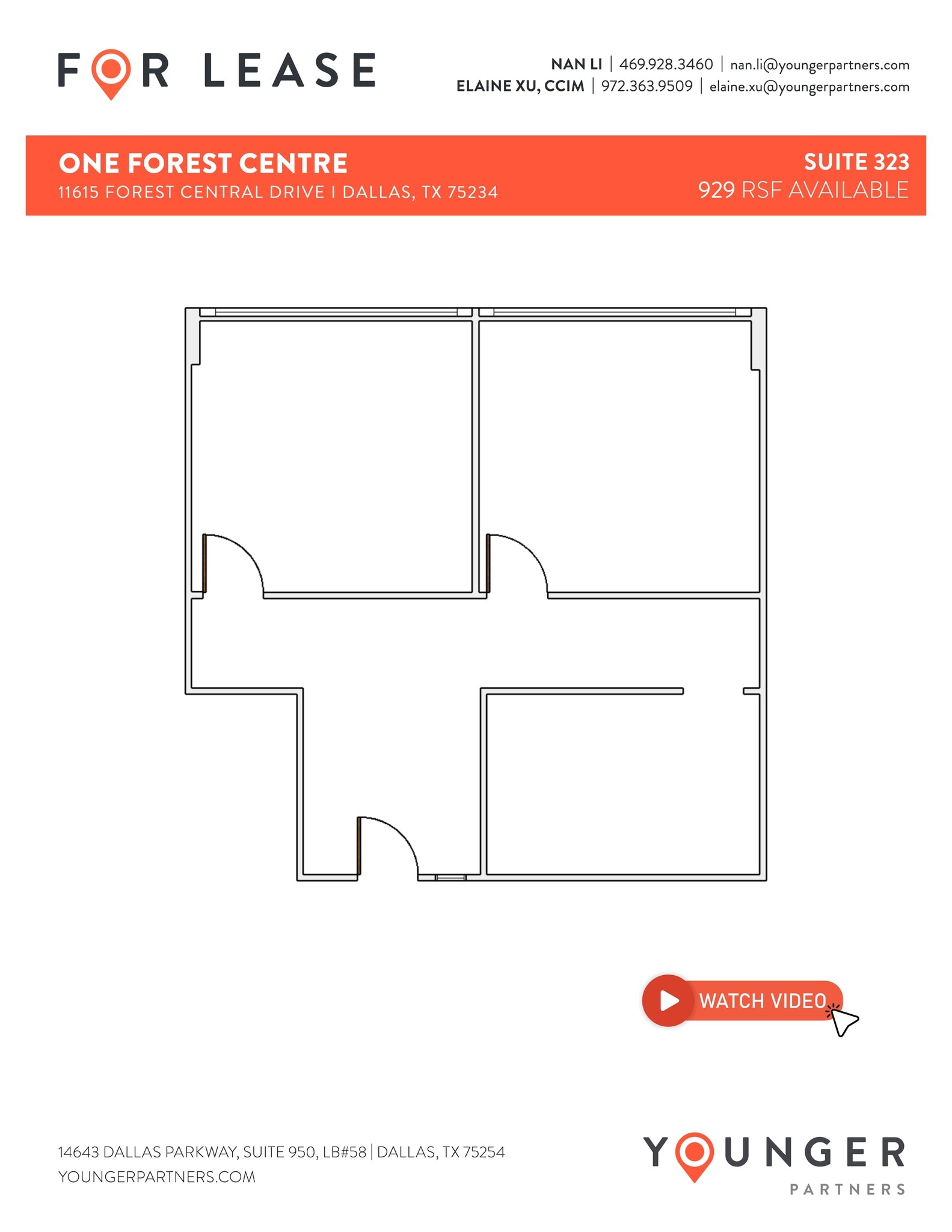 11615 Forest Central Dr, Dallas, TX à louer Plan de site– Image 1 sur 4