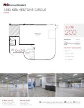 1275 Kennestone Cir, Marietta, GA à louer Plan d’étage– Image 1 sur 1