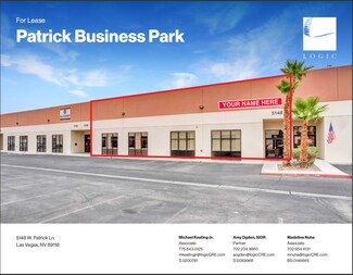 Plus de détails pour 5148 W Patrick Ln, Las Vegas, NV - Industriel/Logistique à louer