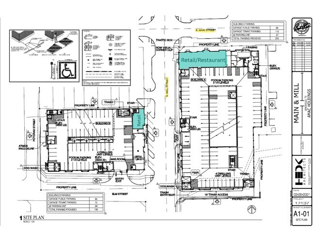 Plus de détails pour 100 E Main St, Lewisville, TX - Local commercial à louer