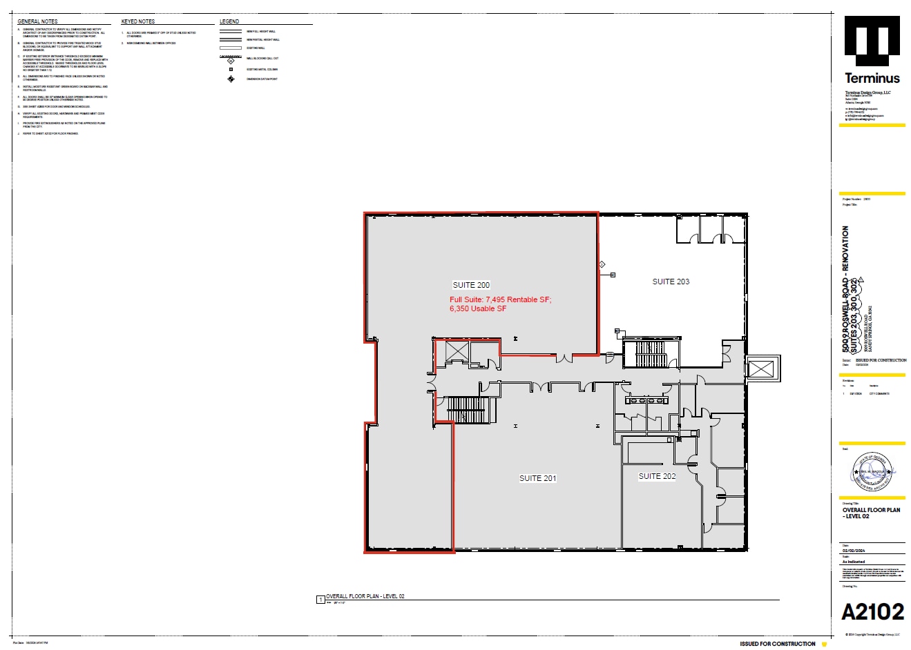5009 Roswell Rd, Atlanta, GA à louer Plan d’étage– Image 1 sur 6