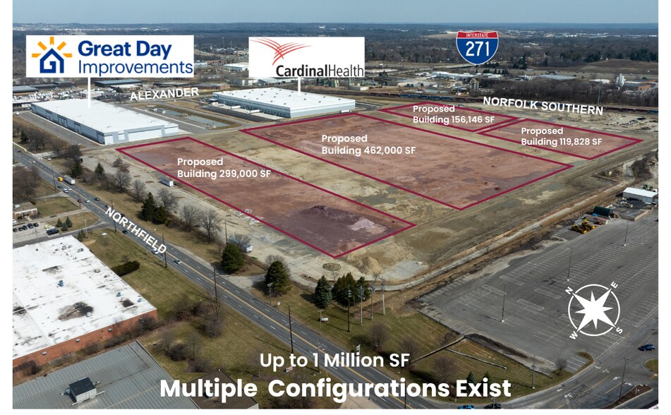 7845 Northfield Rd, Walton Hills, OH à louer - Photo de l’immeuble – Image 2 sur 7
