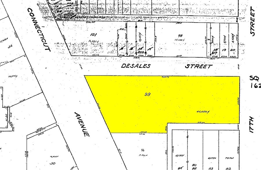 1127 Connecticut Ave NW, Washington, DC à louer - Plan cadastral – Image 2 sur 5