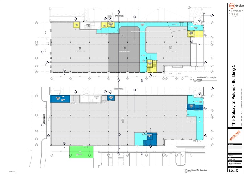 8770 Galaxy Way, Columbus, OH à louer - Plan de site – Image 3 sur 3