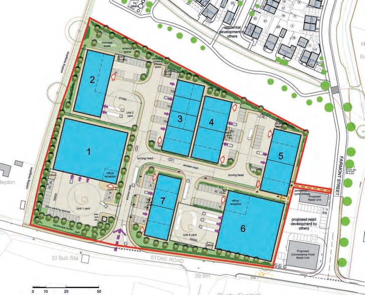 Stoke Rd, Bishops Cleeve à vendre - Plan de site – Image 2 sur 3