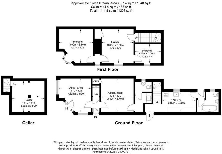 42 Naden Rd, Birmingham à vendre - Plan d’étage – Image 1 sur 1