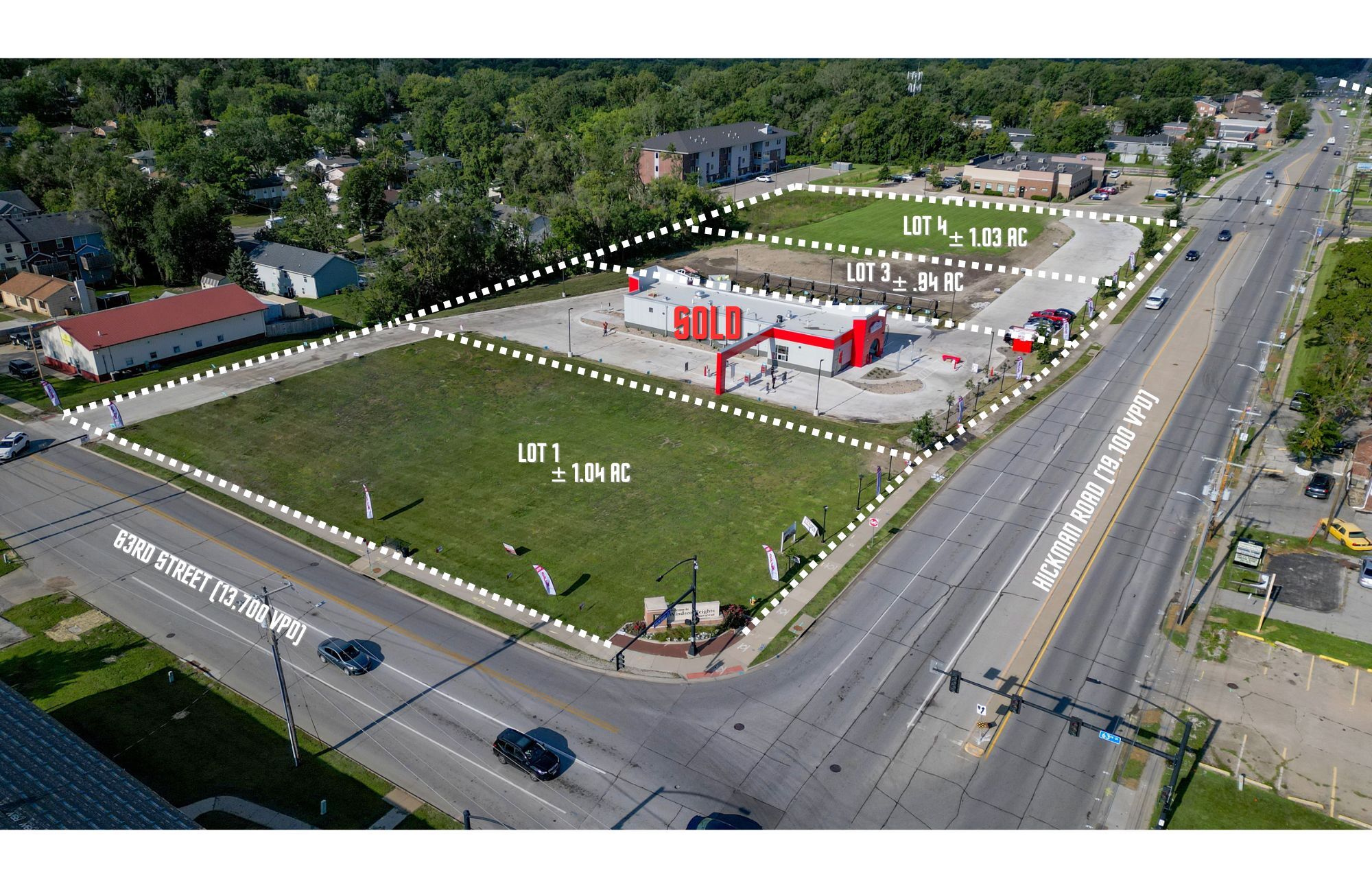 6300-6330 Hickman Rd, Windsor Heights, IA à vendre Photo principale– Image 1 sur 2