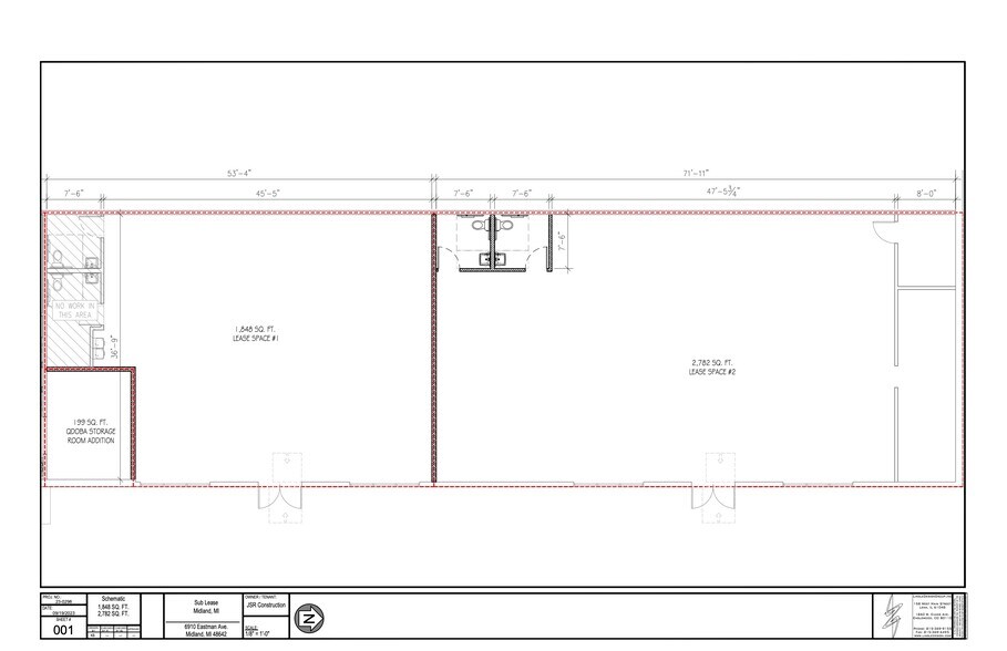 6914 Eastman Ave, Midland, MI à louer - Plan d’étage – Image 3 sur 17