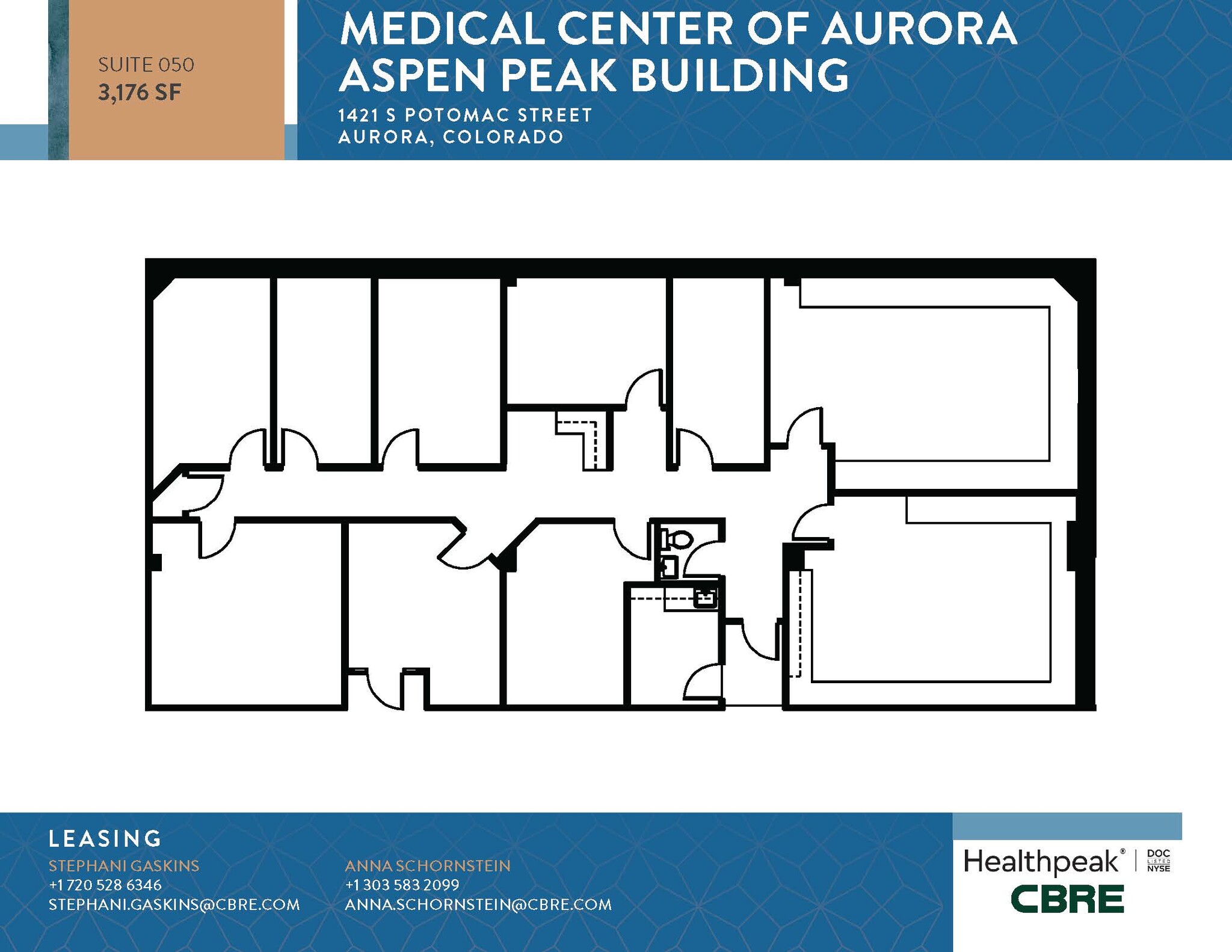 1411 S Potomac St, Aurora, CO à louer Plan d’étage– Image 1 sur 1